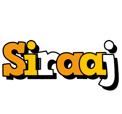 Siraaj cartoon logo