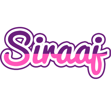 Siraaj cheerful logo