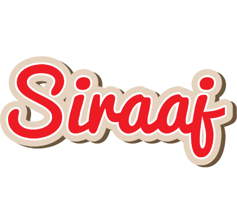 Siraaj chocolate logo