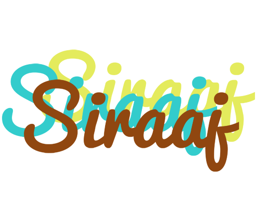 Siraaj cupcake logo