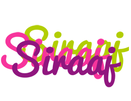 Siraaj flowers logo