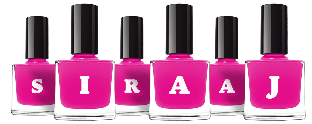 Siraaj nails logo