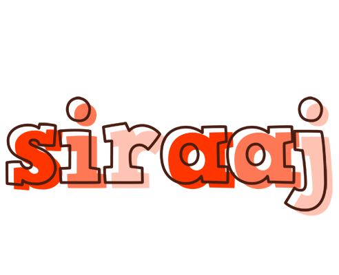 Siraaj paint logo