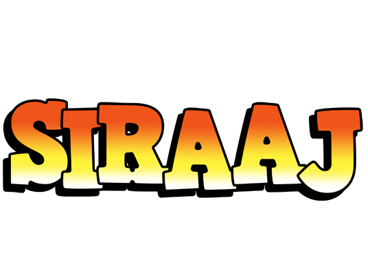 Siraaj sunset logo