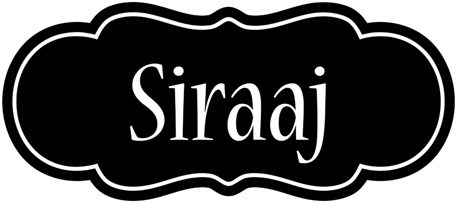Siraaj welcome logo