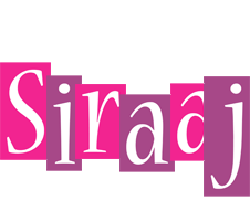 Siraaj whine logo