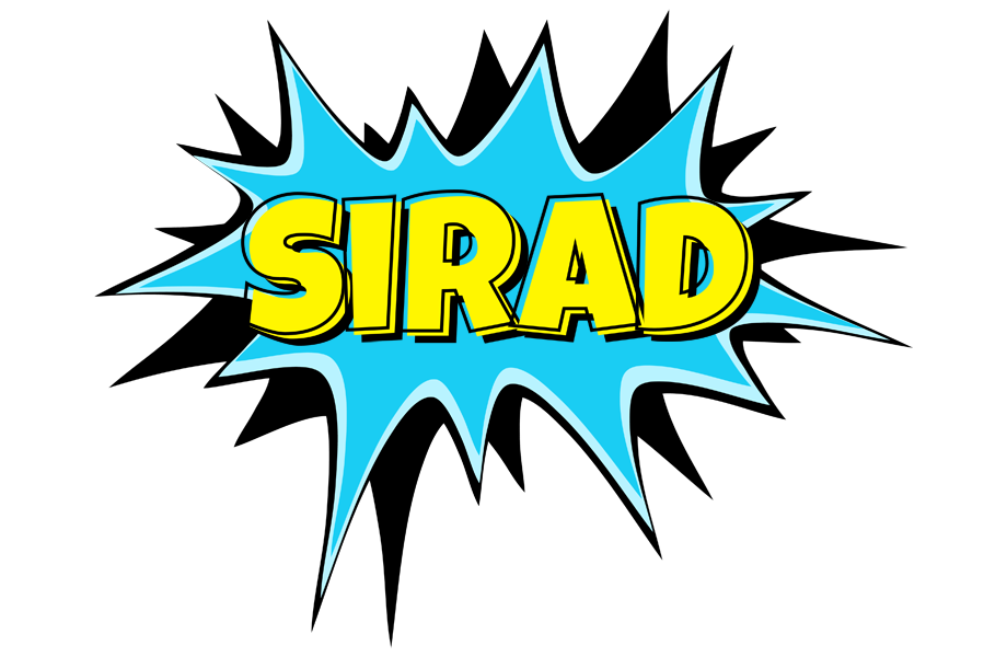 Sirad amazing logo
