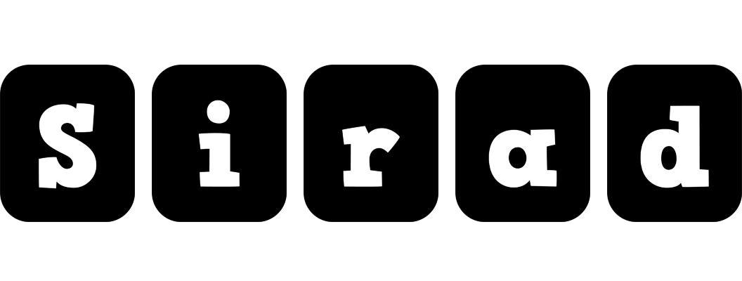 Sirad box logo