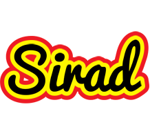 Sirad flaming logo