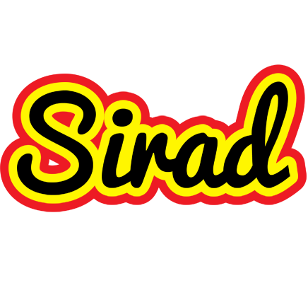 Sirad flaming logo