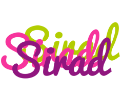 Sirad flowers logo