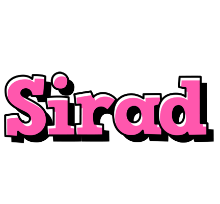 Sirad girlish logo