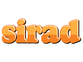 Sirad orange logo