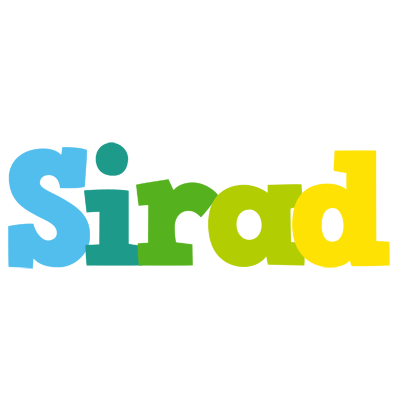 Sirad rainbows logo