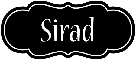 Sirad welcome logo