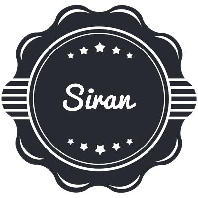 Siran badge logo