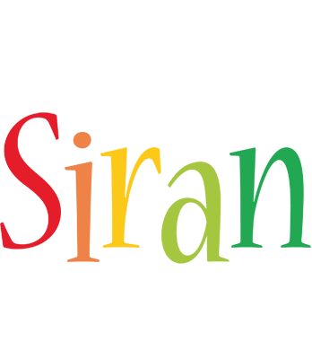 Siran birthday logo