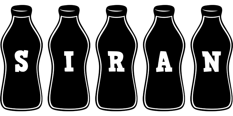 Siran bottle logo