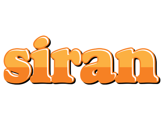 Siran orange logo