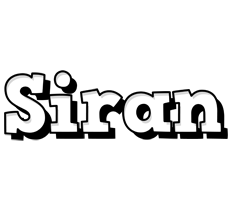 Siran snowing logo