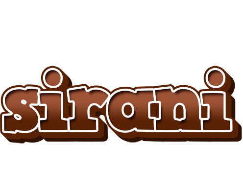 Sirani brownie logo