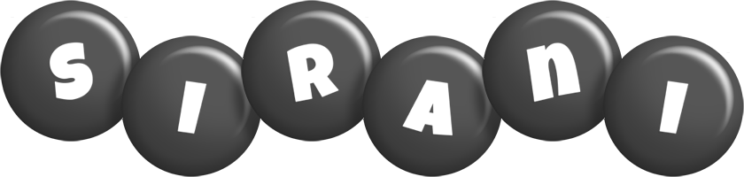 Sirani candy-black logo