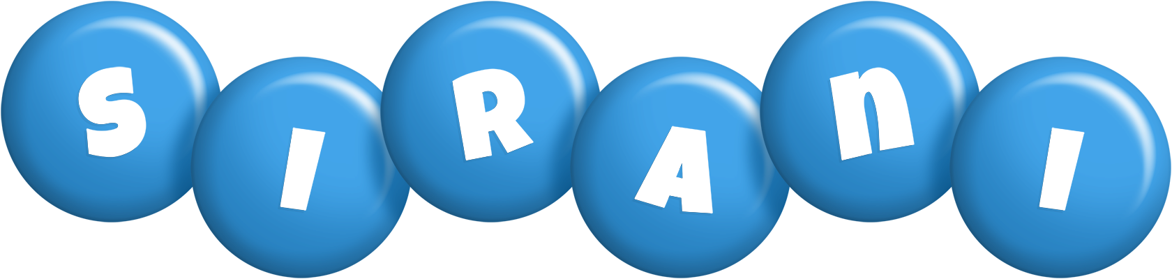 Sirani candy-blue logo
