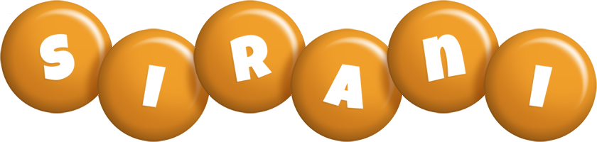Sirani candy-orange logo