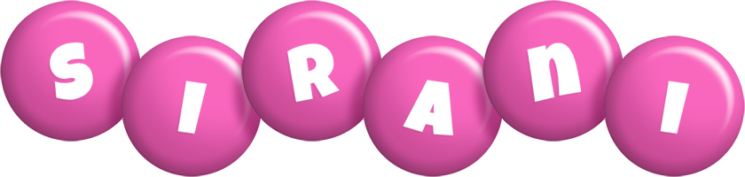Sirani candy-pink logo