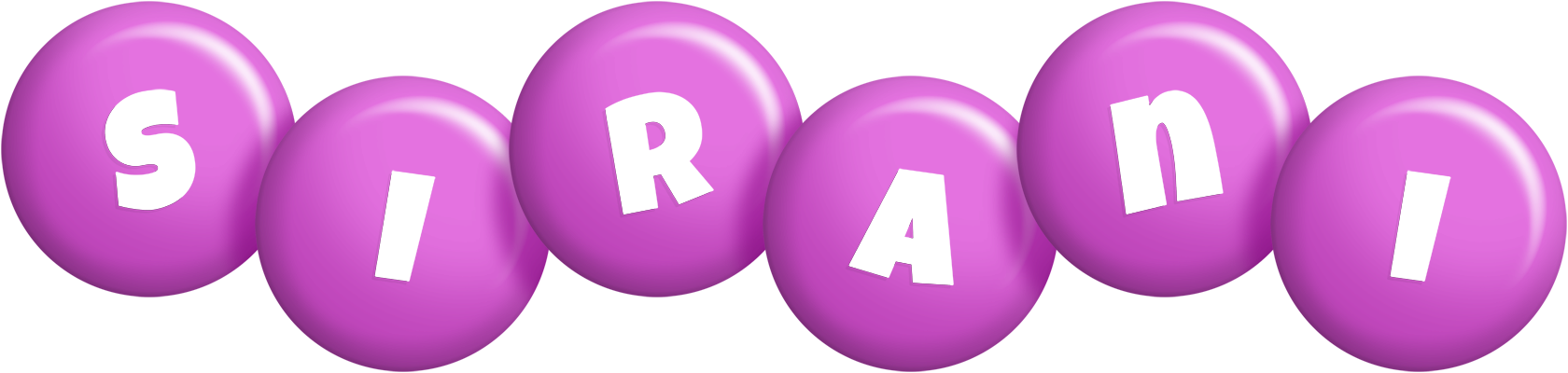 Sirani candy-purple logo