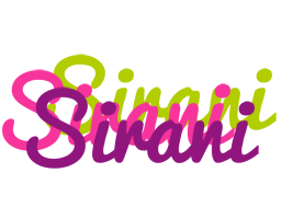 Sirani flowers logo
