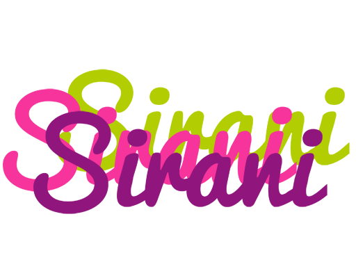 Sirani flowers logo