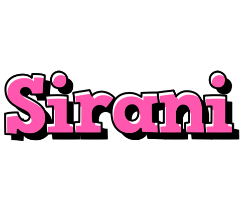 Sirani girlish logo