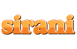 Sirani orange logo
