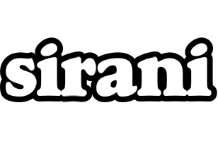 Sirani panda logo