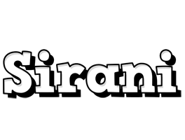 Sirani snowing logo