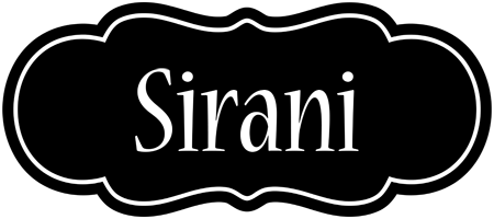 Sirani welcome logo