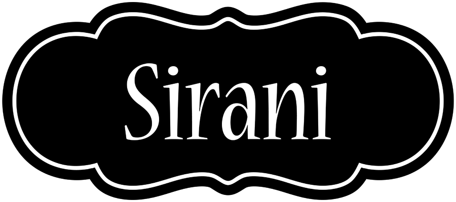 Sirani welcome logo