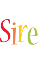 Sire birthday logo