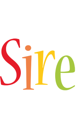 Sire birthday logo
