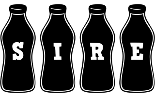 Sire bottle logo