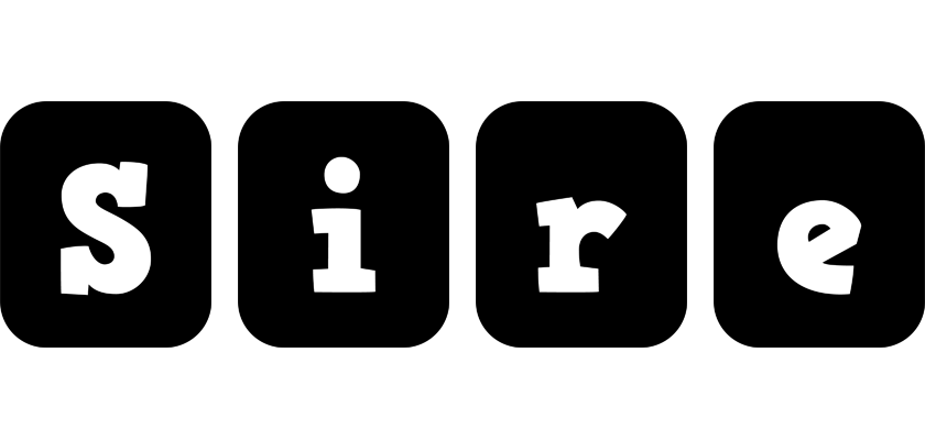 Sire box logo