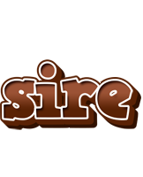 Sire brownie logo