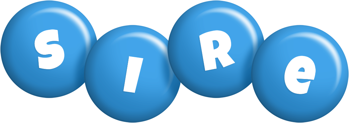 Sire candy-blue logo