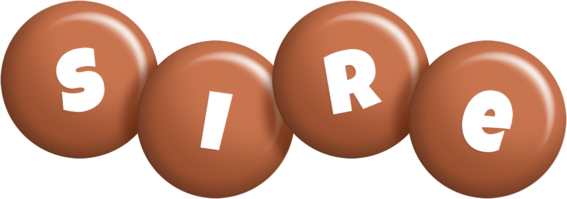 Sire candy-brown logo