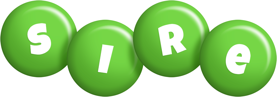 Sire candy-green logo