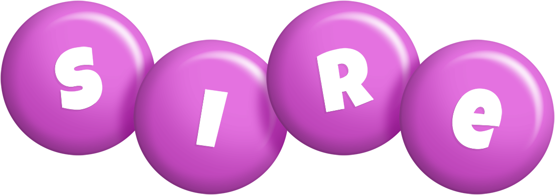 Sire candy-purple logo