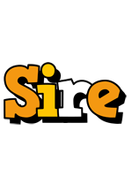 Sire cartoon logo