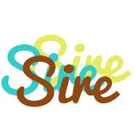 Sire cupcake logo