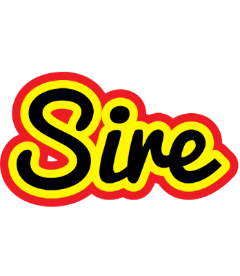 Sire flaming logo